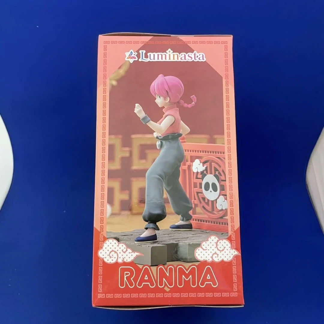 Original SEGA Ranma 1/2 Luminasta Shampoo Tendou Akane Saotome Ranma 19Cm Kawaii Doll Action Figure PVC Model Collectible Toys