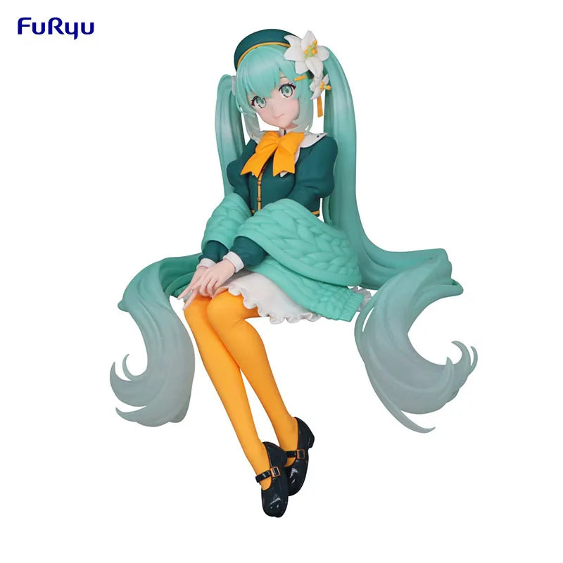 В наличност FuRyu SEGA TAiTO Hatsune Miku PVC серия Hatsune Miku кукла 14-18CM аниме екшън фигурки модел колекция играчка