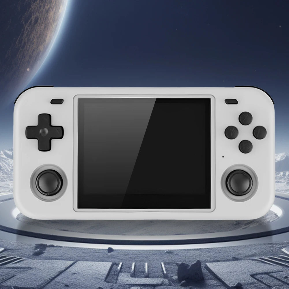 O30S Retro Handheld Game Console Linux System 3.5 Inch IPS Screen Portable Pocket Video Player Open Source for Kids Adults