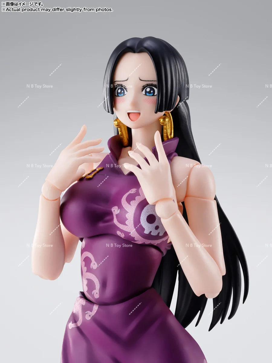 New Original Bandai ONE PIECE S.H.Figuarts SHF Boa Hancock Marineford Action Figure PVC Model Toys