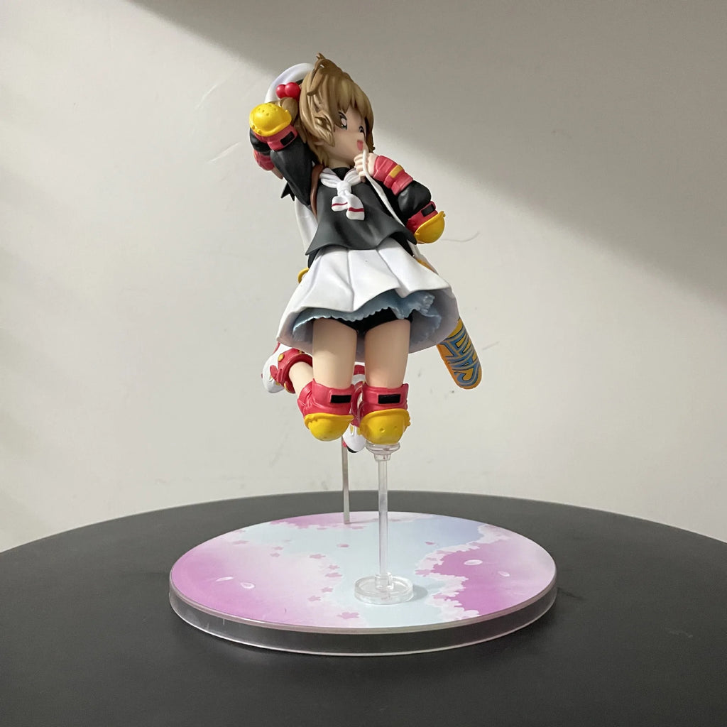 21cm F:Nex Cardcaptor Sakura 25th Anniversary Commemoration Kinomoto Sakura PVC Action Figure Anime Figure Model Toys Doll Gift