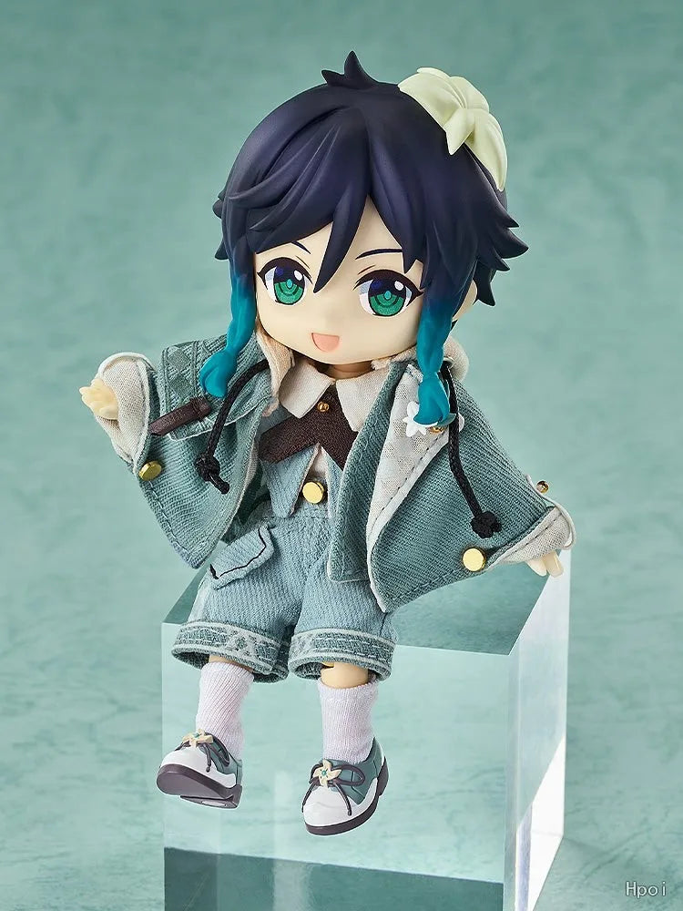 In Stock Original GSC Nendoron Clothing Set Genshin Impact Venti 14cm Animation Movable Boy Cartoon Mannequin Collection