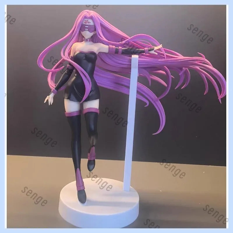 [Genuine in stock] Bandai Banpresto Fate/stay night Medusa Rider Eyepatch Purple Hair Scenic Figure  Gift Hot Selling Ornament