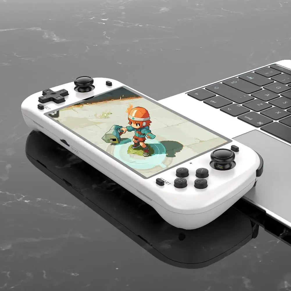 For R50S Retro Handheld Game Console With 128G Built-in HD Games, System 18000+ IPS 4k Source Classic Held Screen Open Y5B6