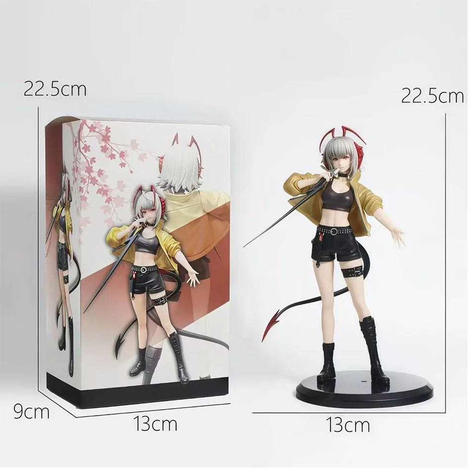 Arknightsed W Figurine CanNot Wait For Ver. 22cm Anime Figure W Visha Dell PVC Action Figure Collection Model Doll Gift