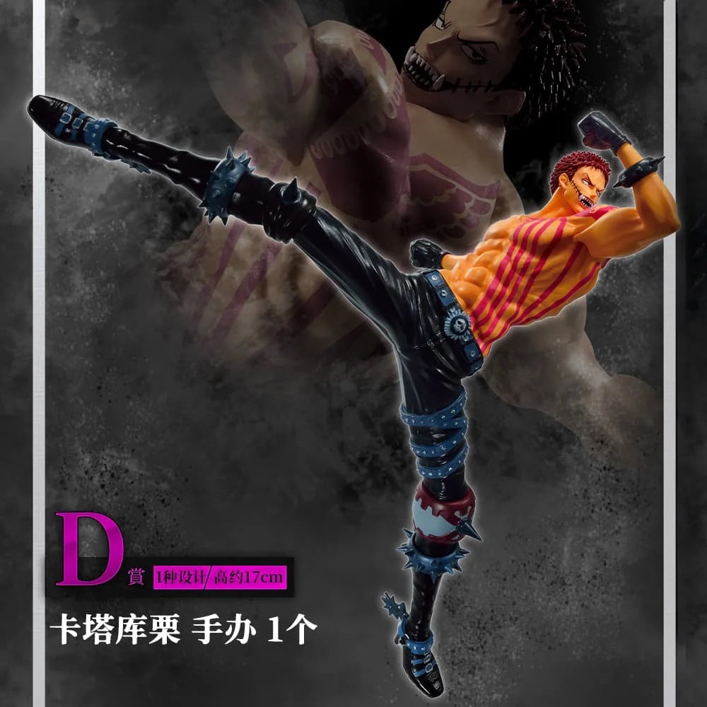 Bandai Original Ichiban KUJI One Piece Kaidou Monkey D. Luffy Roronoa Zoro Anime Modellfigur Sammlerstück Weihnachtsgeschenk