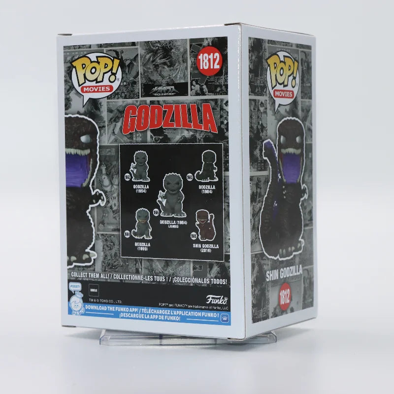 Original Funko POP Roaring Godzilla Anime Figure Shin Godzilla Action Figure Final Form Monster Doll Model Toy Gift for Boy