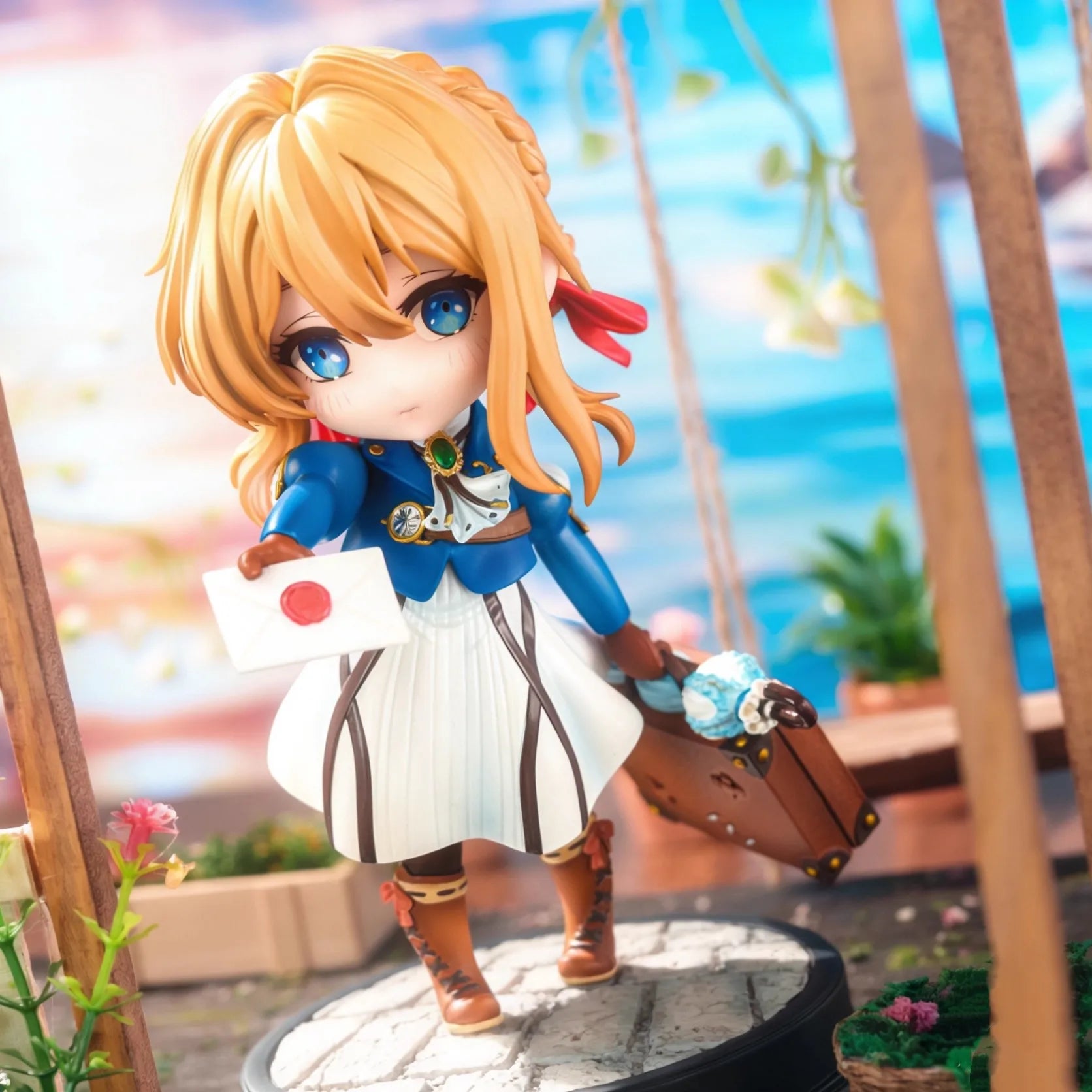 18cm Violet Evergarden Anime Girl Figure VIOLET EVERGARDEN Action Figure Eternal Garden Weier Figurine Collection Model Doll Toy