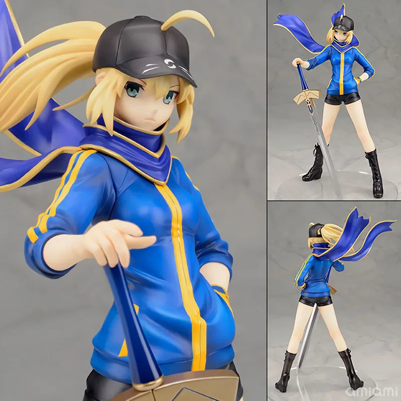 Кавайно аниме Saber Assassin Mordred 1/7 PVC екшън фигурка колекционерски модел 23 см пълна кукла играчка за деца подаръци