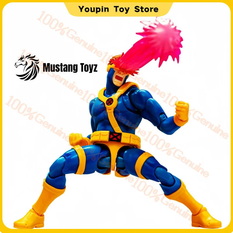 Mustang Toyz Figure 1/12 Cyclops Scott Summers X-Men Figures Figurine Pvc Colletion Statue Desk Decoration Model Doll Toys Gifts