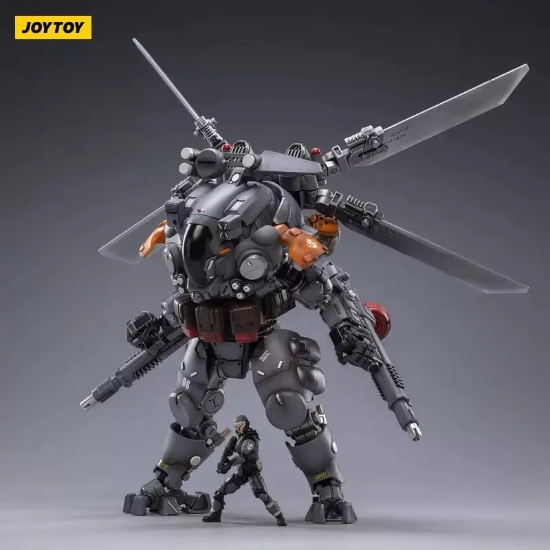 JOYTOY 1/25 God of War 86 Tiekui Dual Pilot  lron Wrecker Steel Bone Mecha Christmas Present Hobby Action Figures Model Toys