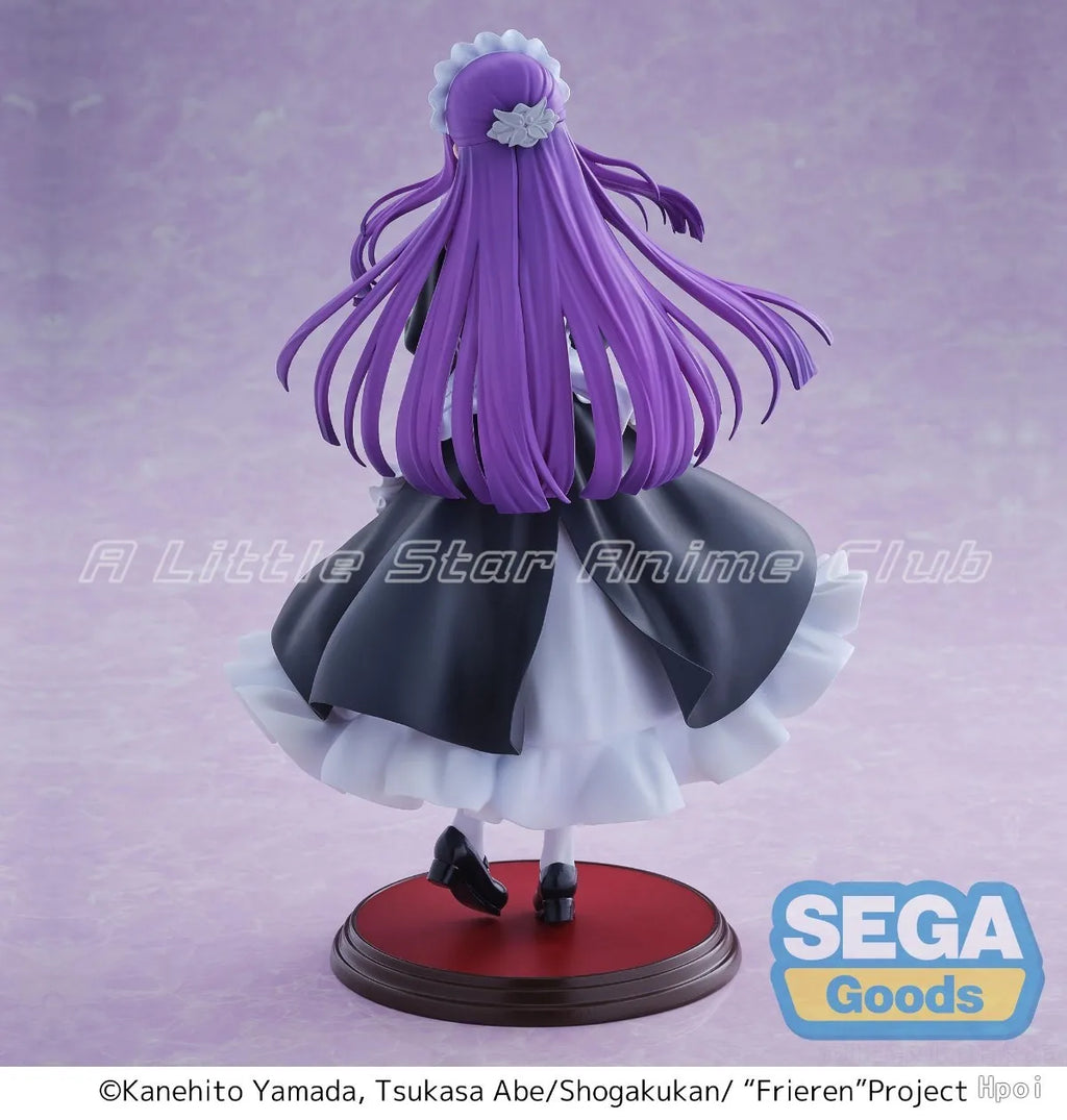 В наличност Оригинална SEGA Luminasta Frieren:Beyond Journey's End Fern Maid Outfit Анимационни фигурки Модел Колекция Орнаменти Играчка