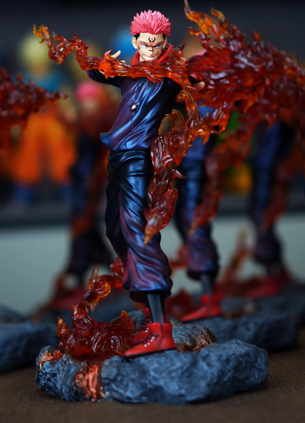 Anime JJK Figur Itadori Yuji Actionfiguren Kampfhaltung Modell Ryomen Sukuna Actionfigur Sammlung Puppe Dekor Anime Geschenke