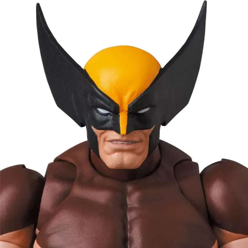 Original MAFEX 138 Mafex No.138 Wolverine Brown Comic Ver Xmen Reprint In Stock Anime Action Collection Figures Model Toys