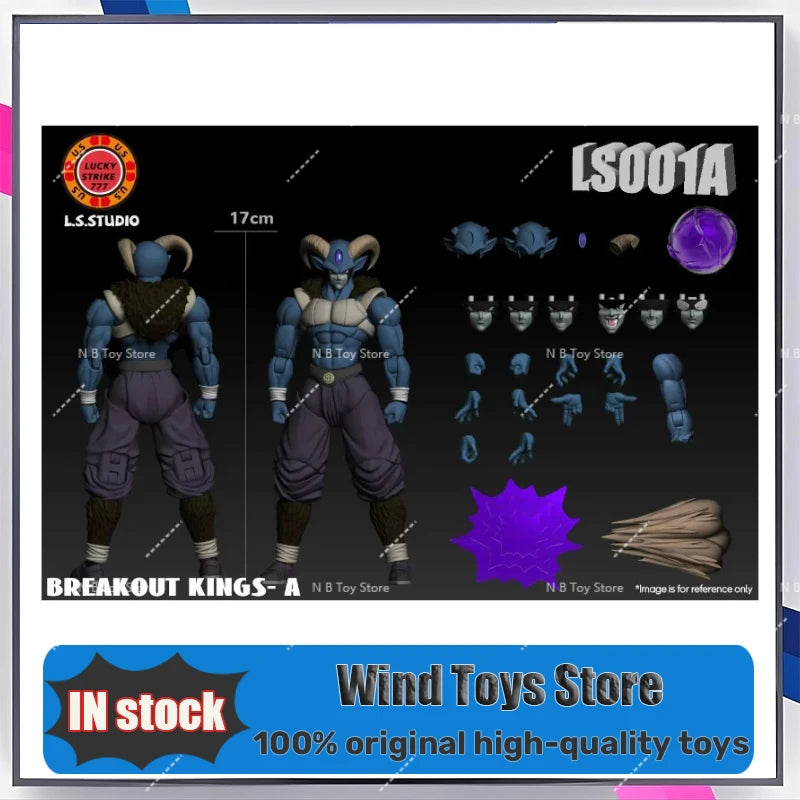 L.S. Studio Dragon Ball Super Moro Breakout Kings A B Anime Action Figures Statues Model Toys Gifts Preorder