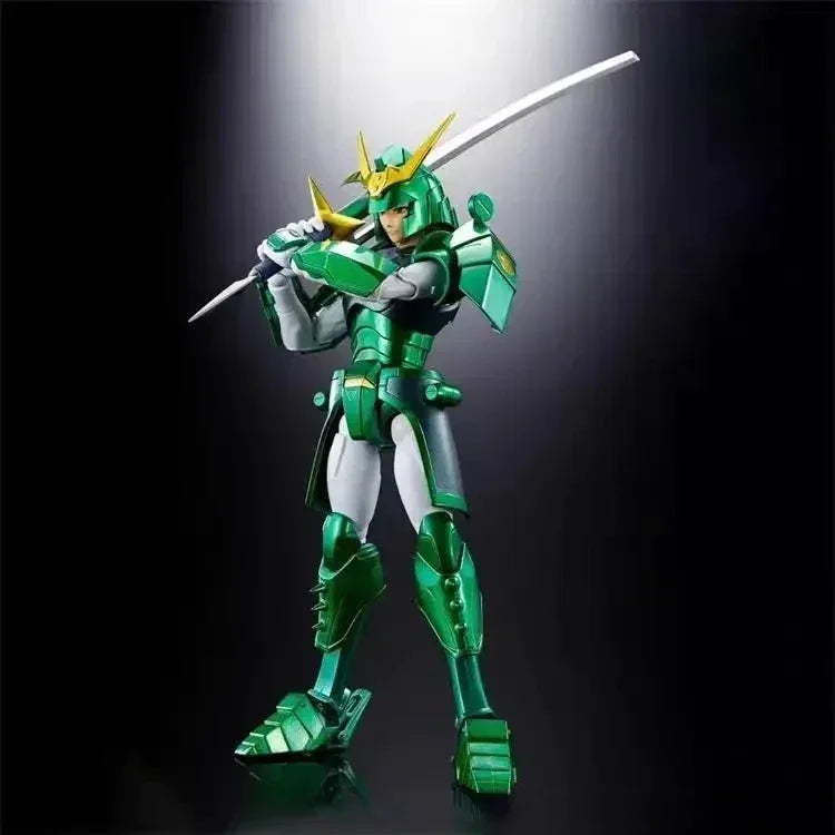 Original Sentinel Yoroiden Samurai Troopers Ronin Blaze Flame God Anime Figure Model Collection Toy Gift
