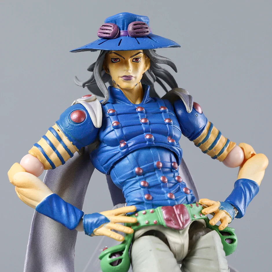 SAS Steel Ball Run Gyro Zeppeli Third Action Figure Model Gift Collectible Figurine
