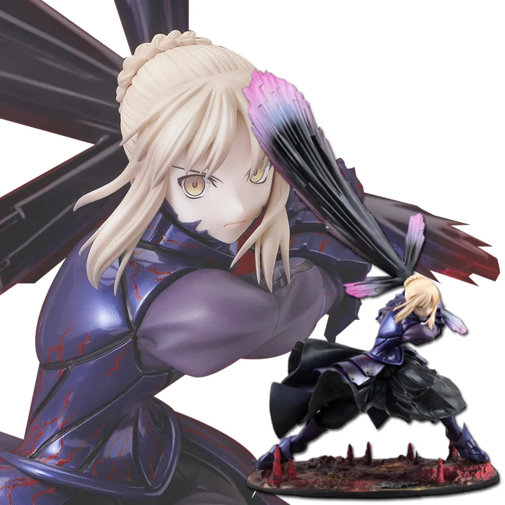 Anime Figur Fate/stay Night Altria Pendragon Alter Saber Modell PVC Sammlung Geschenk Spielzeug Skulptur Desktop Dekorationen 23CM