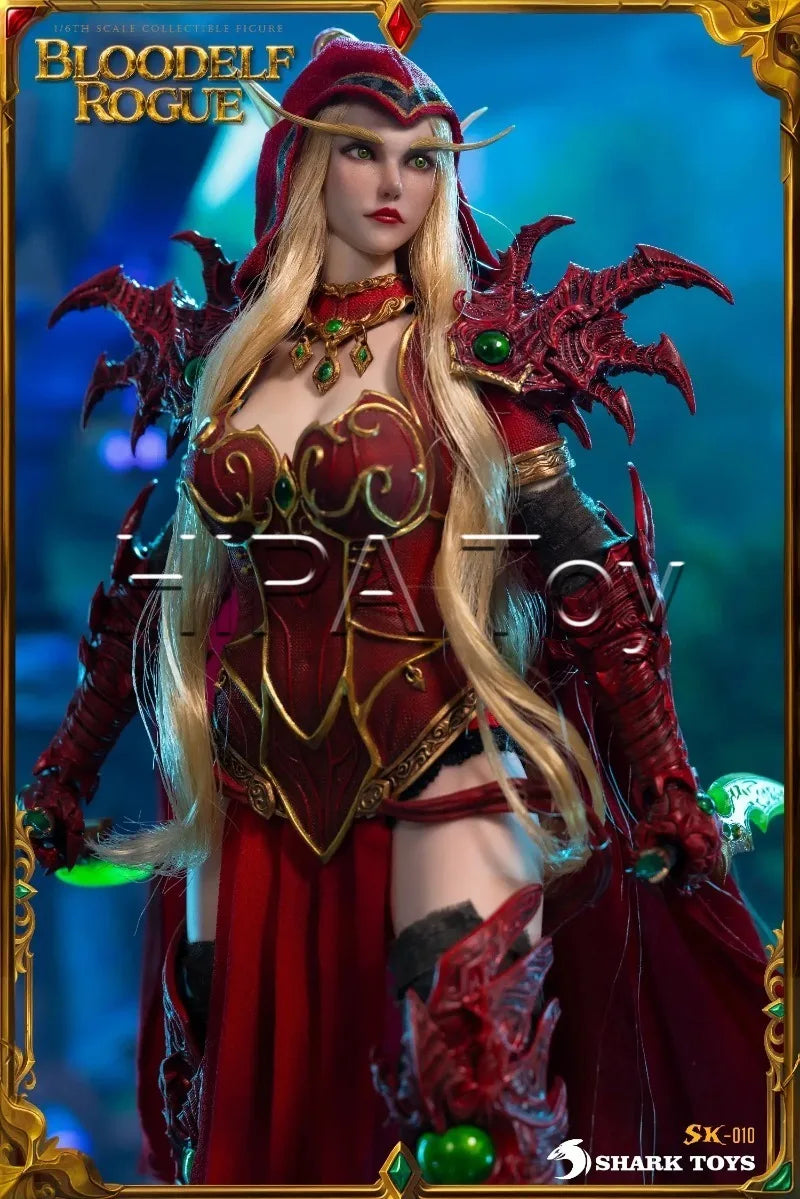 【In stock】HIPA Store SHARK TOYS SK-010 Blood Elf Rogue 1/6 Scale Articulated Female Action Figure Collectible Model Toy Gift