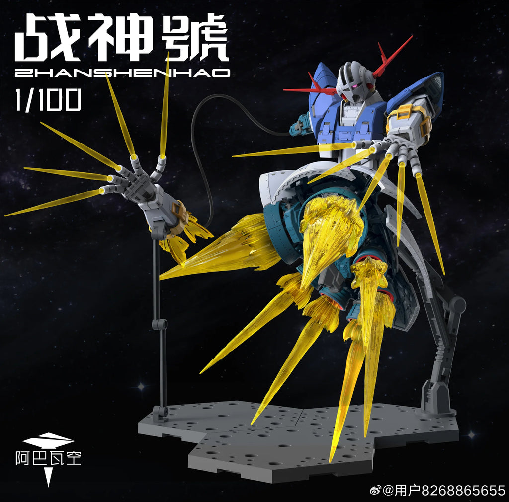 ABWK Model Zeong MSN-02 RG 1/100 Toys Assembly Model Kit RG Enlarged Version Action Figure Plastic Robot Gifts