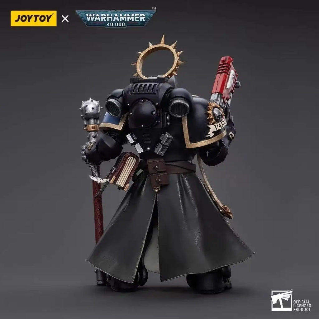 JOYTOY Warhammer 40K 1/18 Action Figure Ultramarines  Primaris Chaplain Brother Varus Anime Figures Toys Collection