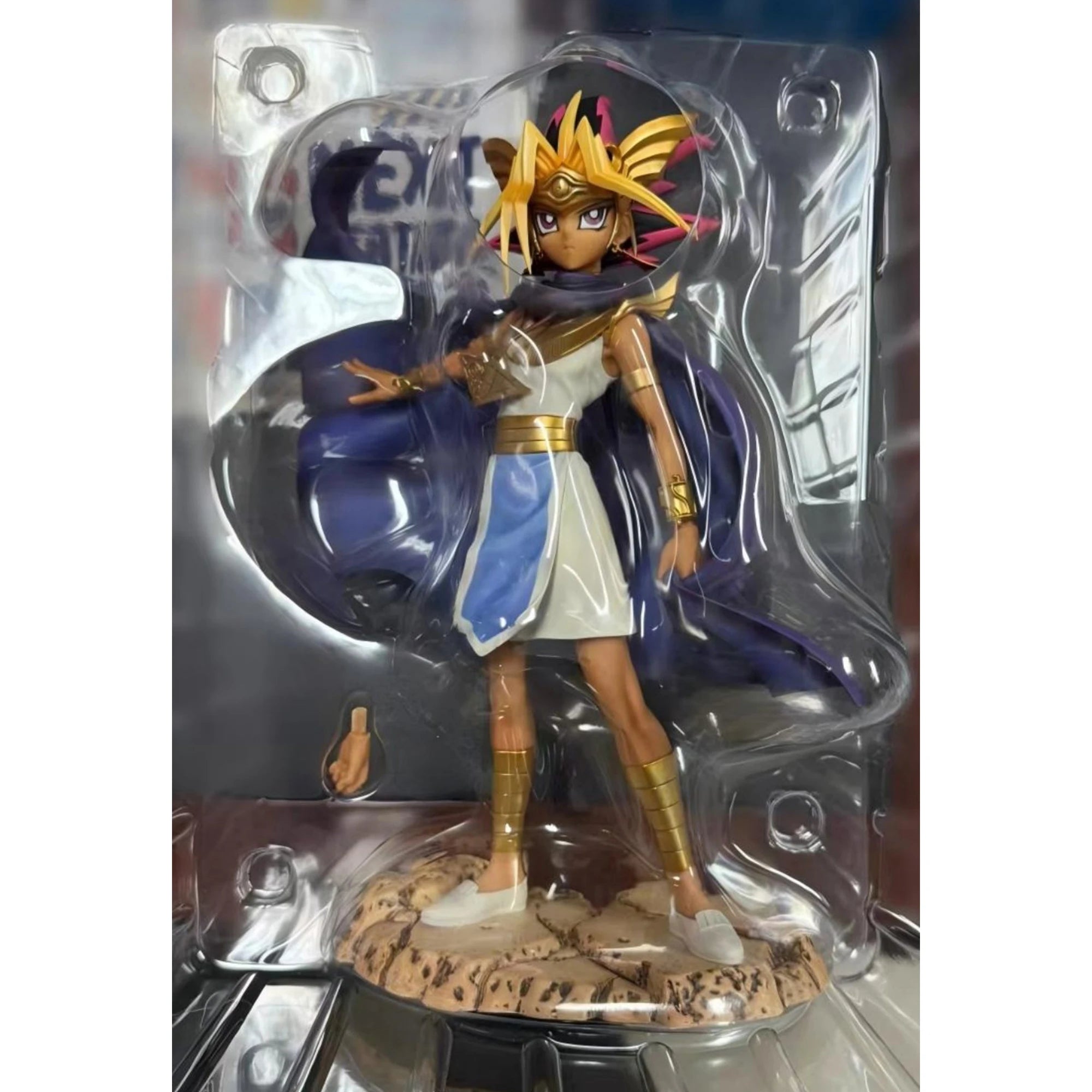Original KOTOBUKIYA ARTFX J Yu-Gi-Oh! Duel Monsters ATEM / Yami Yugi 1/7 Scale Anime PVC Figure Collectible Statue Model
