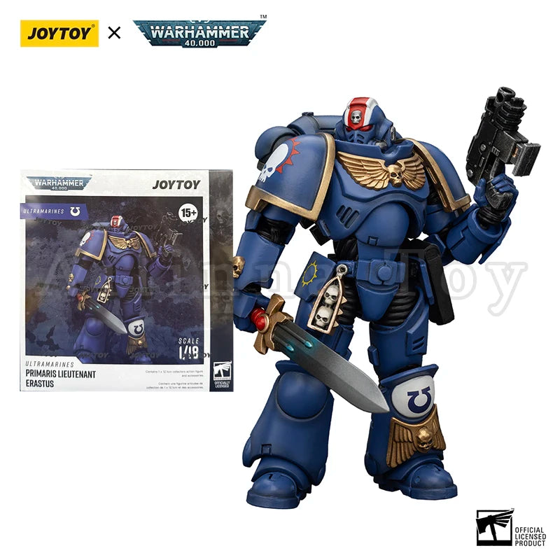 JOYTOY 1/18 Action Figure (3PCS/SET) 40K Heroes Of The Chapter Re-issue Version Anime Collection Military Model
