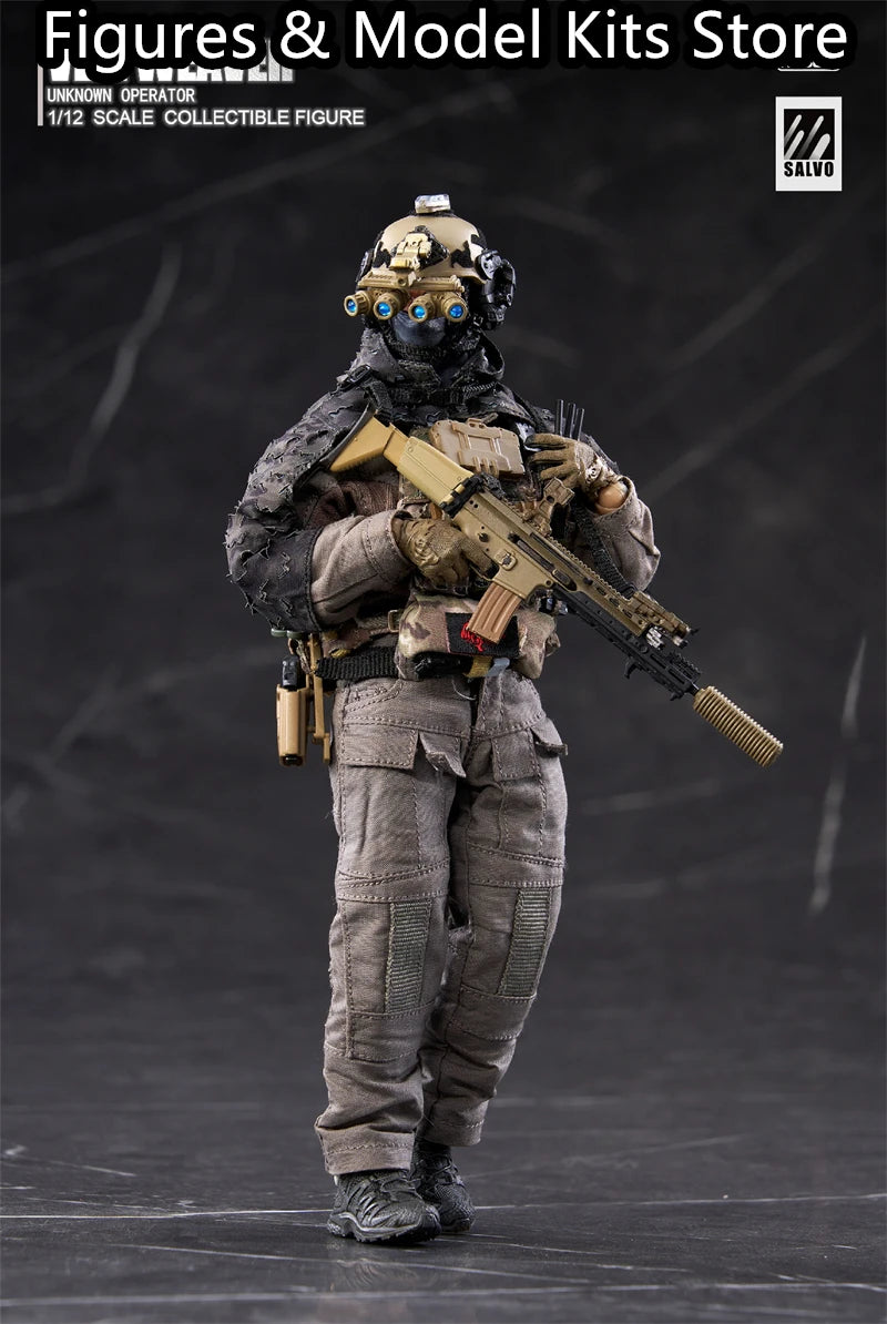 【Pre-Sale】 HASUKI SALVO SA04 WM-07 Veil Weaver Unknown Operator 1/12 Action Model Collectible Figure Toys