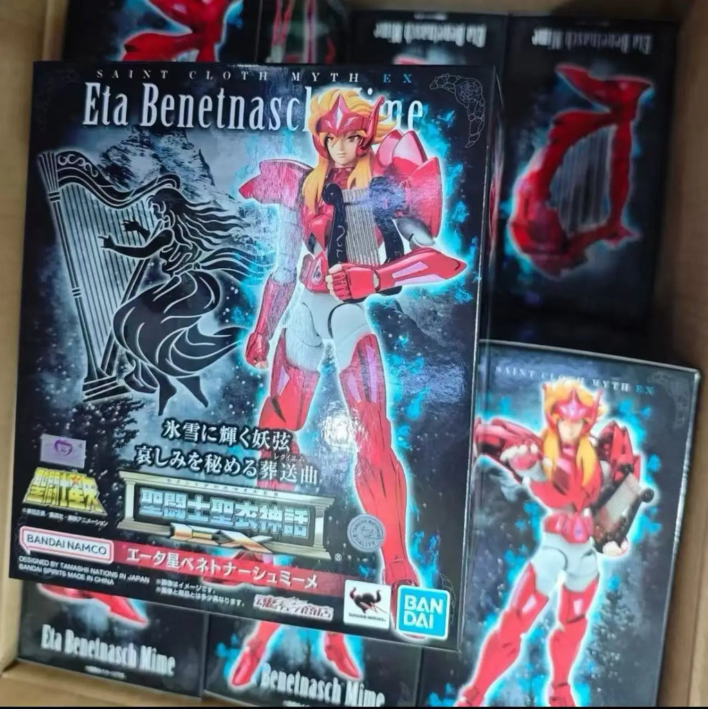In stock Original Bandai SAINT CLOTH MYTH EX Eta Star Bene Toner Gerhard Mime Meem In Stock Anime Action  Figures Model Toys