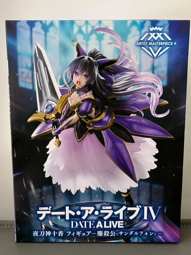 В наличност Оригинална фигурка на Taito DATE A LIVE, художник MasterPiece AMP, Zafkiel Tokisaki, Kurumi Yatogami, Tohka, аниме, модел, играчки, подаръци