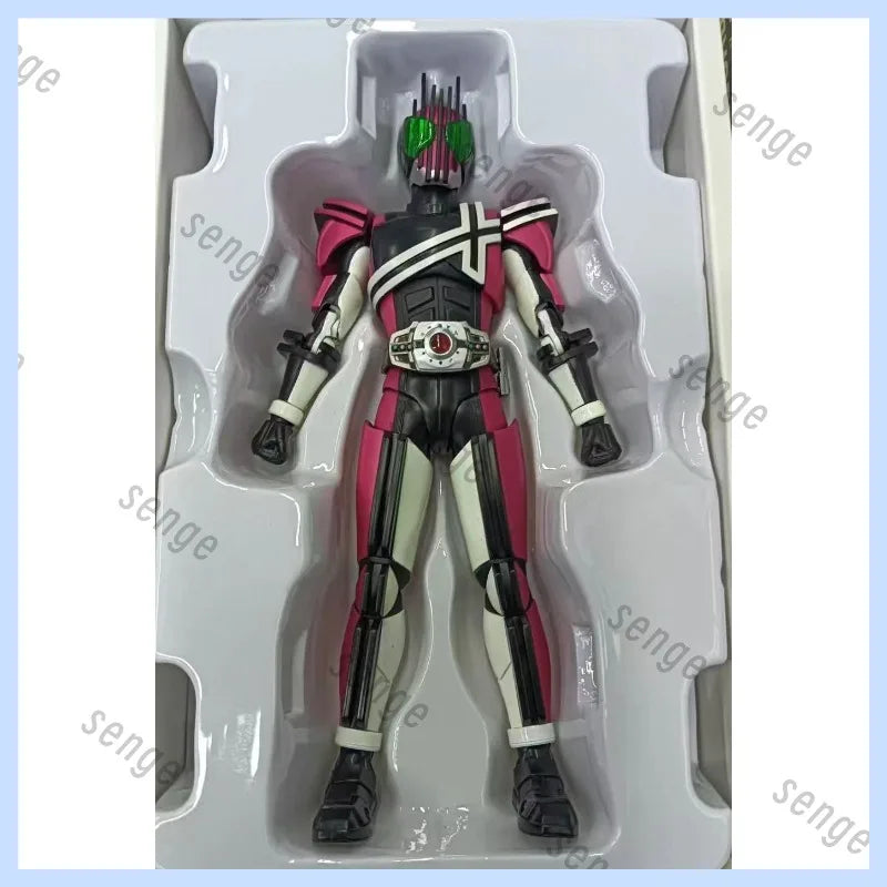 [Genuine Spot] Bandai SHF Real Bone Sculpture Kamen Rider Decade 50th Anniversary Edition Emperor Rider Action Figure Collection