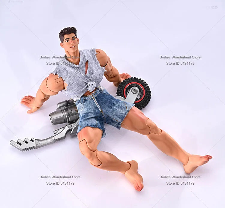In Stock 1/6 Life Knight Jeremy 0505 Development Team Mechanical Joint Muscle Male Soldier 12'' Action Figure Doll Collection