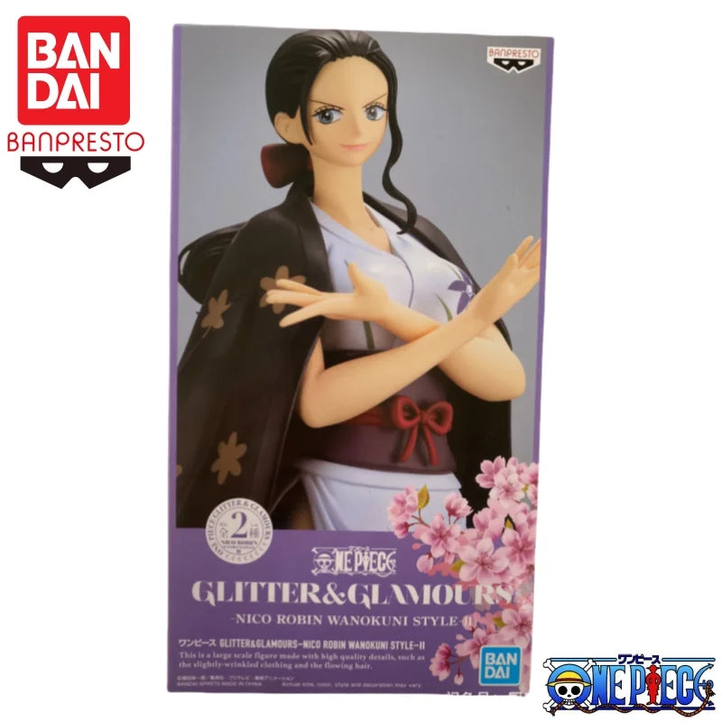 In Stock Bandai Original Banpresto One Piece Nico Robin Action Figure Model Doll Brand New Boxed Anime Characters Model Garage