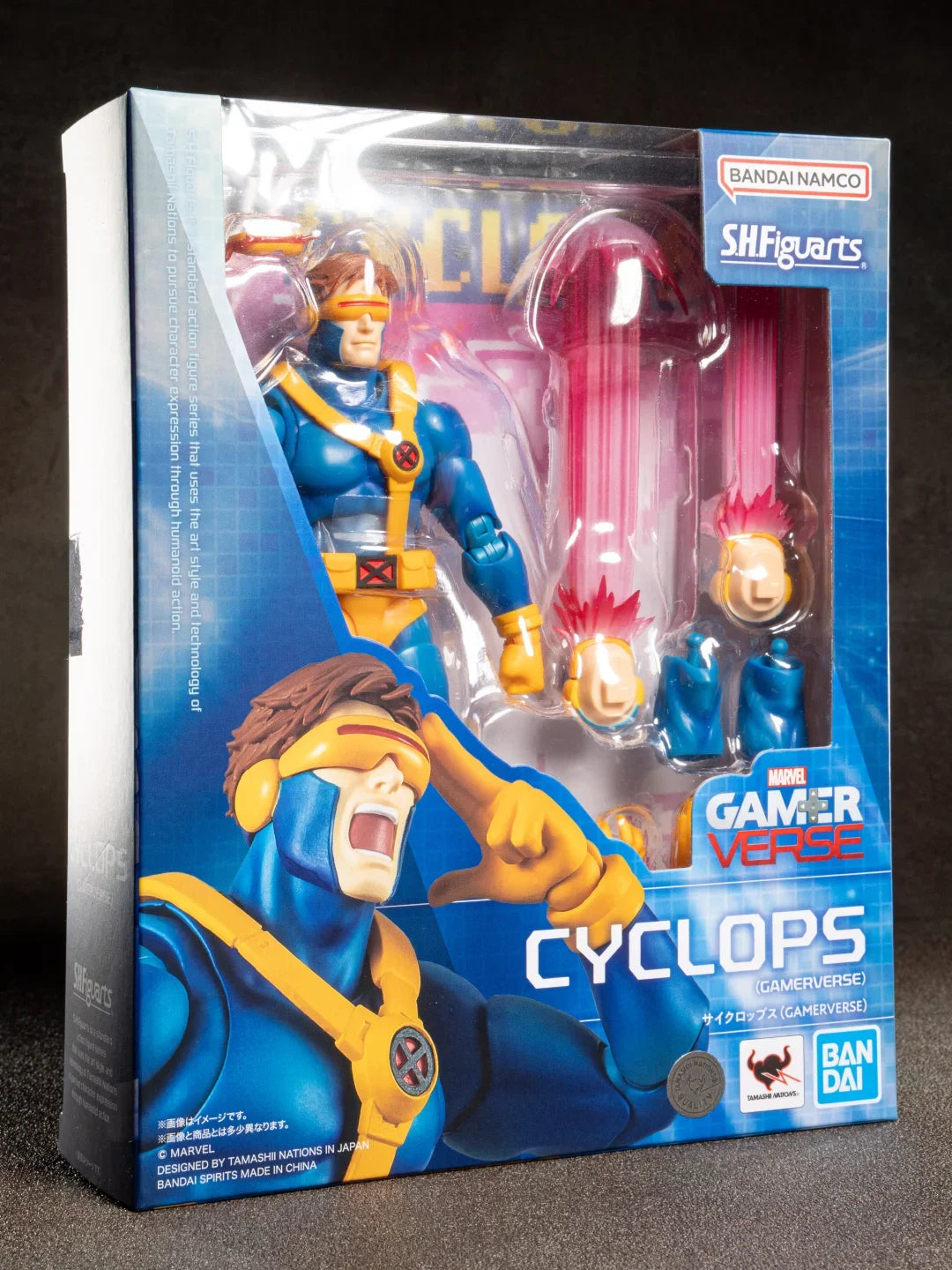 In-Stock Genuine SHFiguarts X-Men Cyclops Gamerverse Action Figure Toys Pvc Model Collection Game Merchandise Surprise Gift