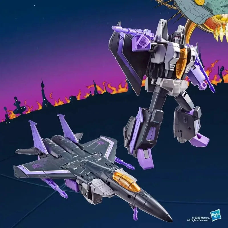 【Pre Sale】Original Hasbro Transformers Studio Series Skywarp Anime Figure Collection Toy Model