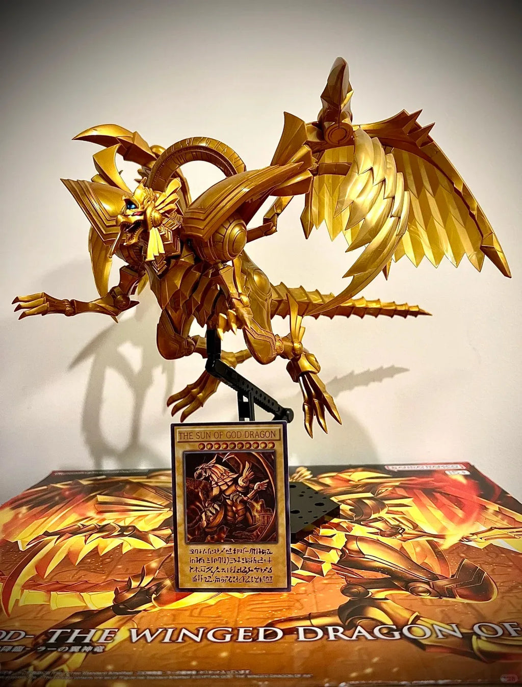 【In Stock】Bandai Figure‑rise Standard Amplified Yu‑Gi‑Oh! Egyptian GodSlifer the Sky Dragon Assembly Model Figure Toy Gift