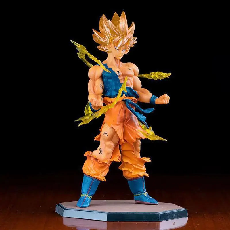 16см Dragon Ball Z Son Goku Super Saiyan Аниме фигурка Goku DBZ екшън фигурка модел подаръци играчка детски колекционерски фигурки статуи