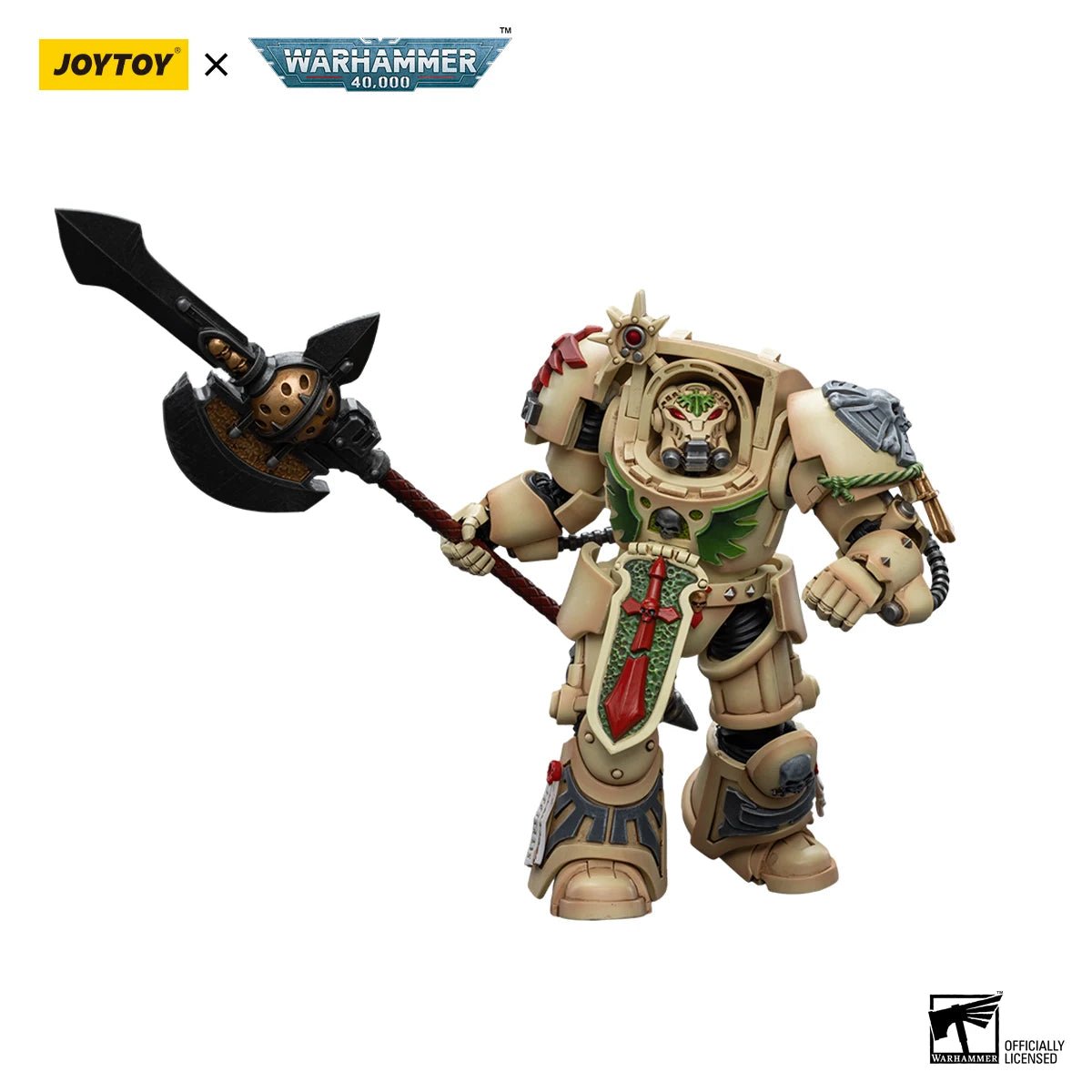 【JOYTOY】1/18 Action Figure WARHAMMER 40K Dark Angels Deathwing Champion Model Toys