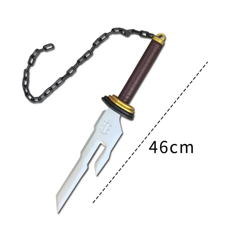 46cm Solo Leveling Anime Peripheral PU Role-playing Toy Sword Figure Knight Killer Safe Unedged Cos Weapon Model Gift for Friend