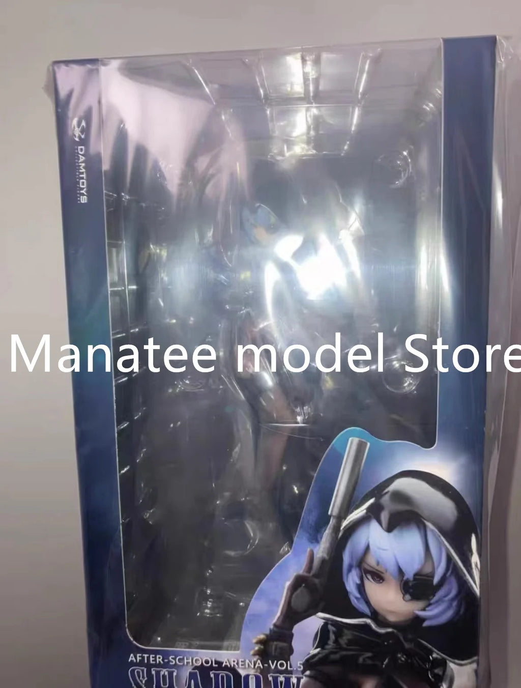 DAMTOYS Original After School Arena 5th Shot Shadow 1/7 PVC Action Figure Anime Model Toys Collection Doll Gift