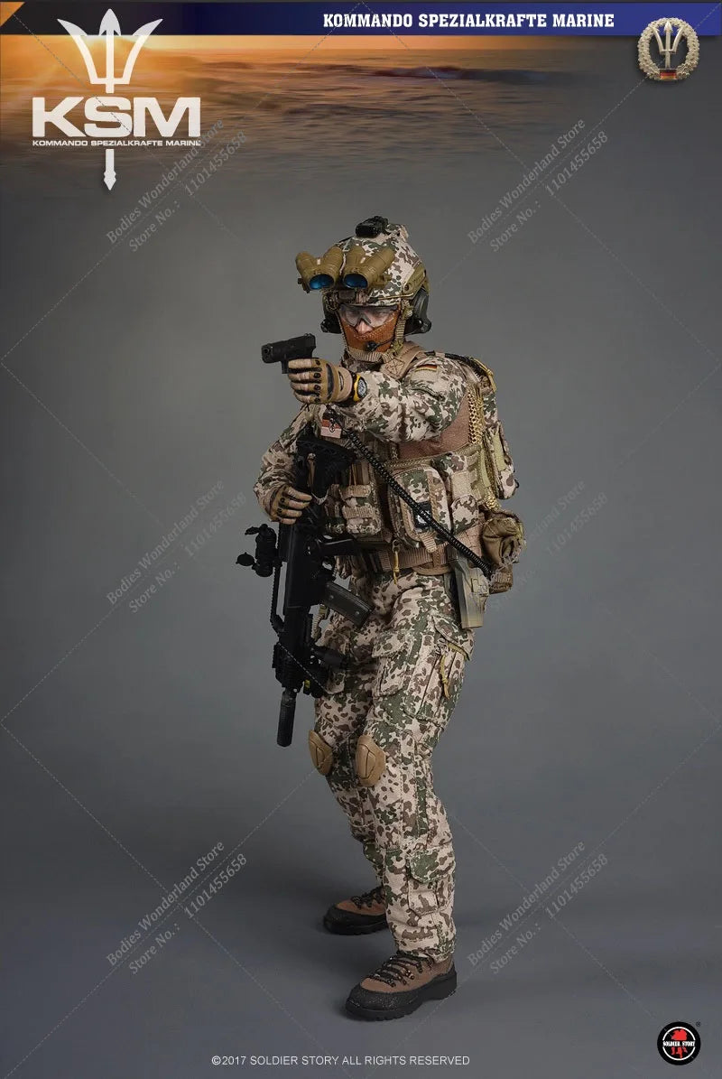 SoldierStory SS104 1/6 Scale Collectible German Special Forces Marine Corps 12'' Male Solider Action Fgure Model Toys Full Set