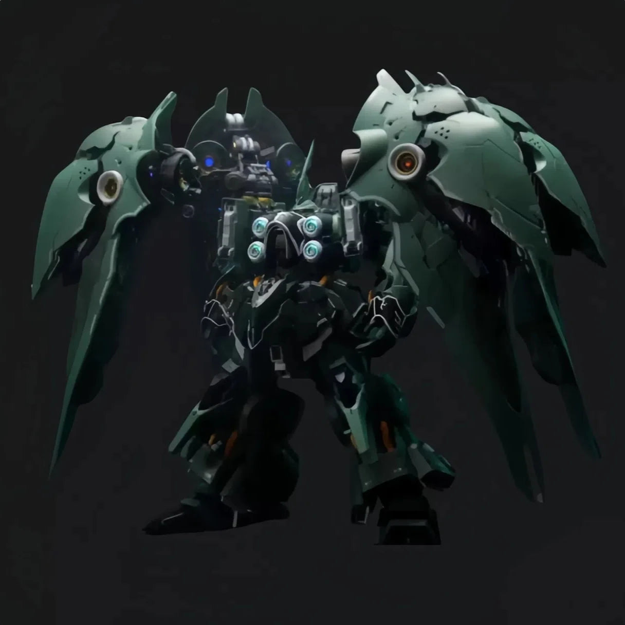 Solomon Axis Zeon Kshatriya  Wings Of Osiris Deluxe Edition Assembly Model Figure Collection Style Super Surprise Gift