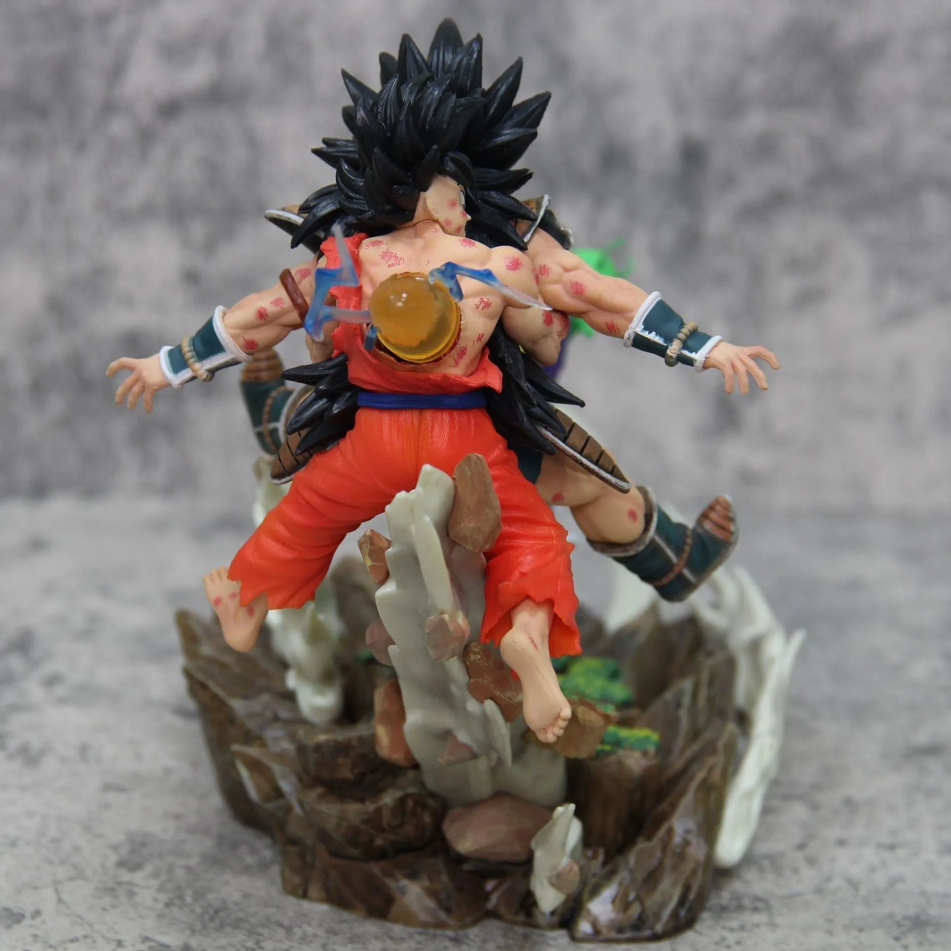 Dragon Ball Anime Figure Piccolo VS Son Goku Bardock Figurine Makankosappo Statue Desk Decoration Collection Birthday Gifts Kids