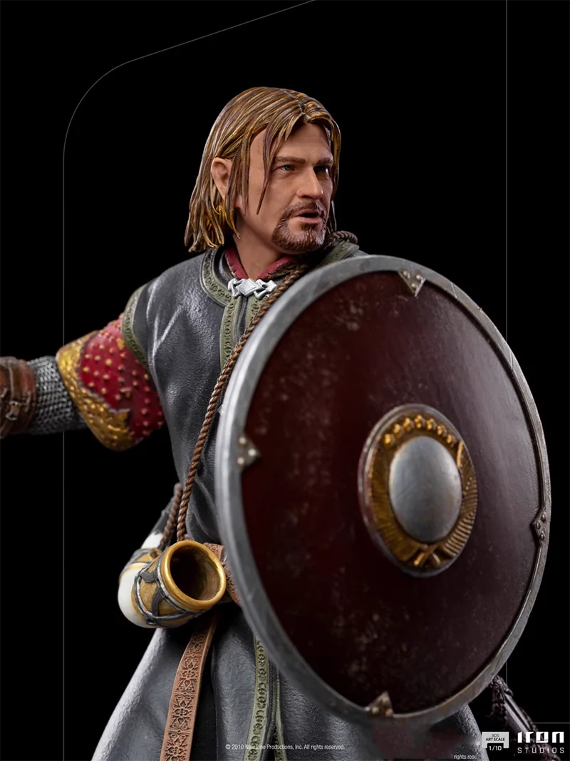 Original IRON STUDIOS 43321 1/10 Boromir Figure Model Toys9-inch Limited Edition Collectible Scenery Ornaments Gift