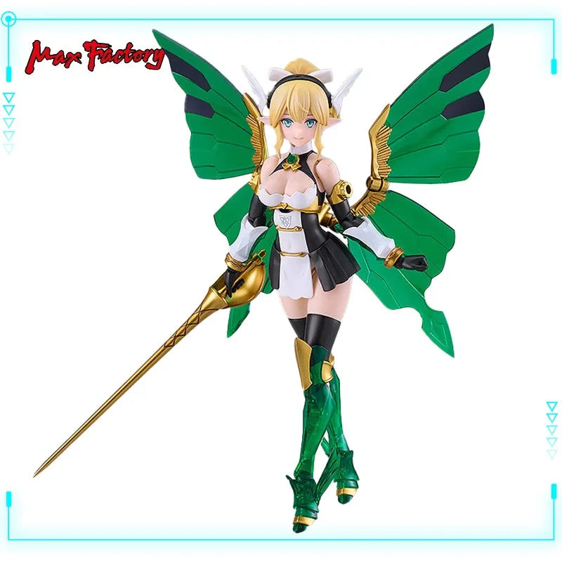 Max Factory Genuine Original Guilty Princess Plamax GP-08 Fairy Knight Princess Elfina 16cm Assembly Model Toys Action Figures