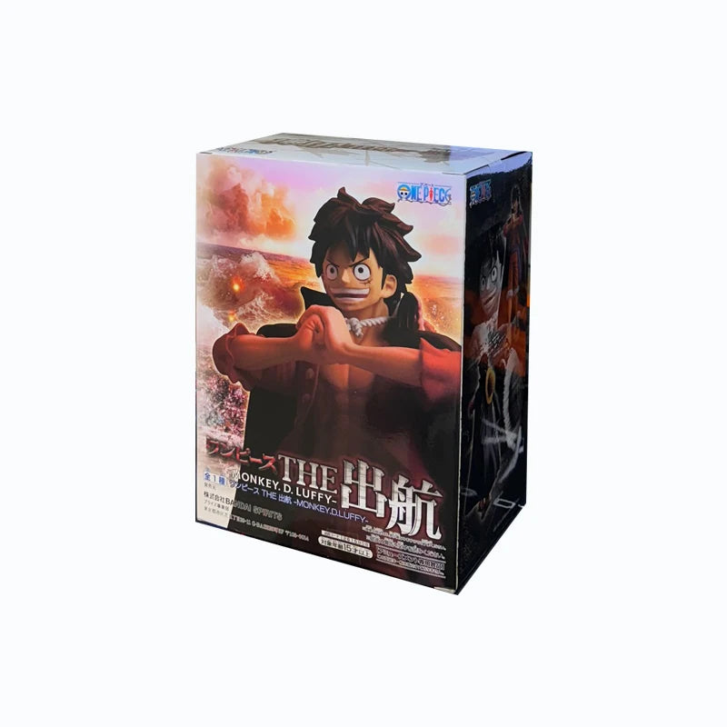 BANDAI Original Banpresto Anime ONE PIECE THE SHUKKO Monkey D. Luffy PVC Actionfigur Modell Sammlerspielzeug