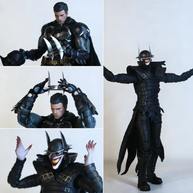 UPFIG U-P-Finegures (LPZZ) The Batman Who Laughs Action Figure Dark Nights: Metal 1/12 Scale Batman Action Figure Model Toy Gift