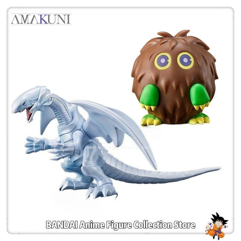 In Stock Original AMAKUNI AmiAmi Yu-Gi-Oh! Duel Monsters Blue-Eyed White Dragon Gourbo Soft Vinyl Figure Model Statue Ornaments