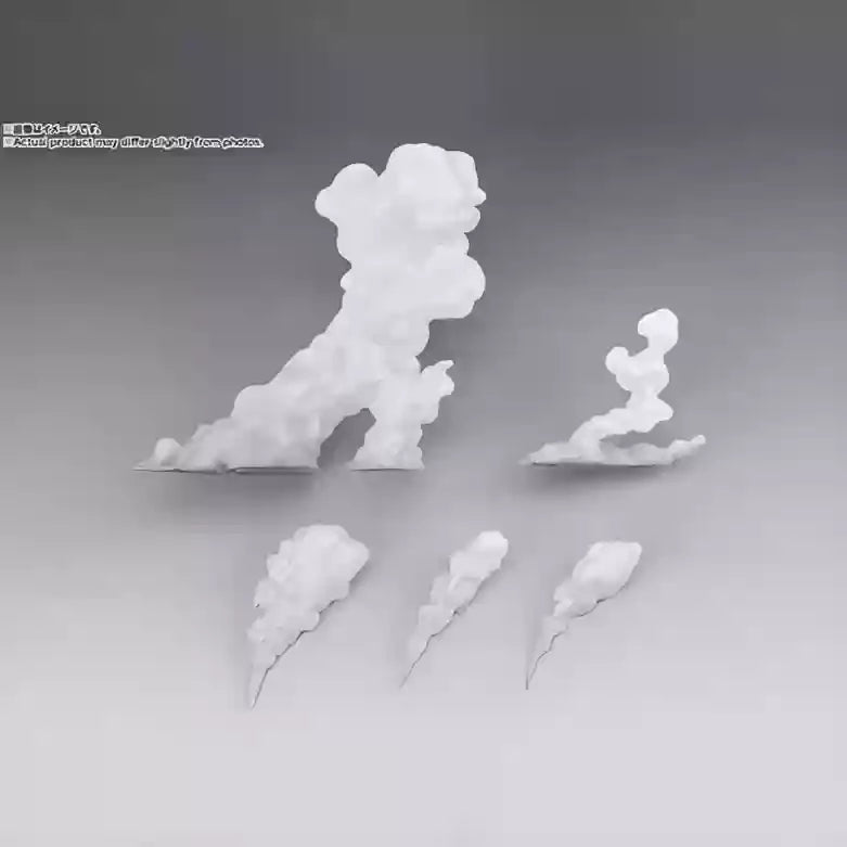 Ac Factory Shf-Figuren-Effektserie SHF-Raucheffekt für Actionfigur, Weiß, Blau, Gelb, Anime-Kollektion, Modell, Spielzeug-Replik