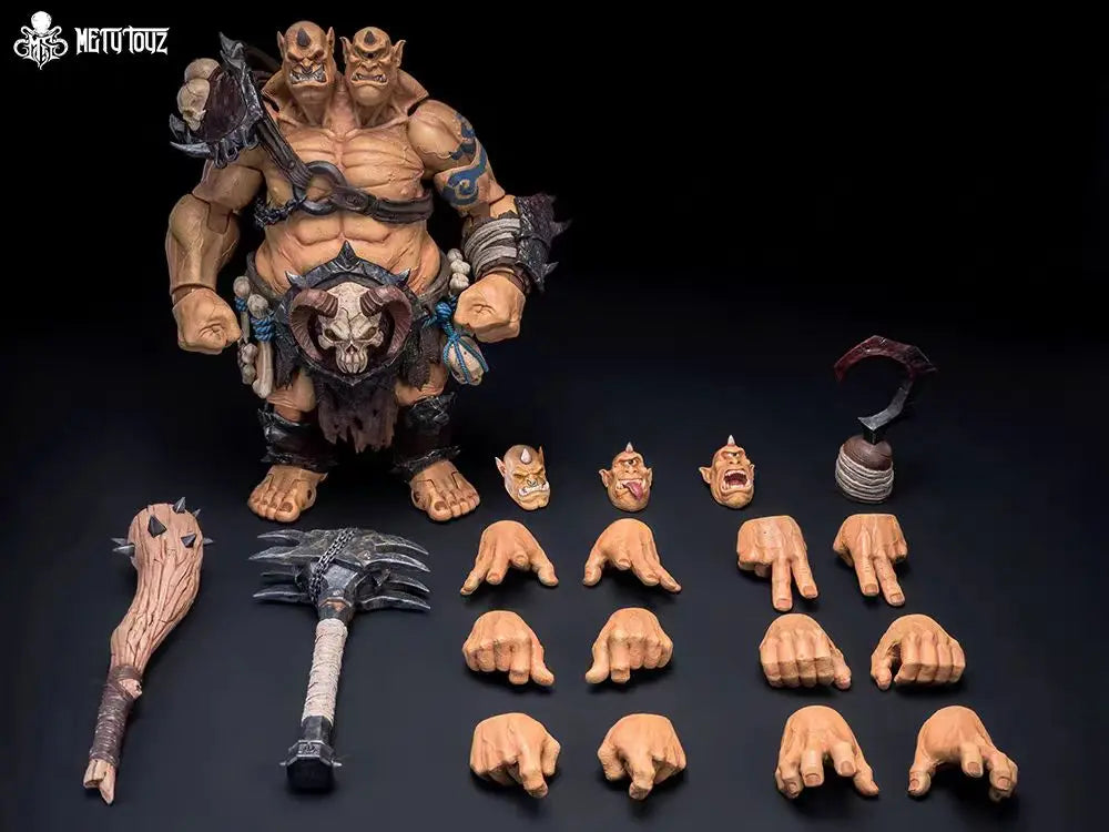 【Original】Mety Toyz Adventurer World Skull Crusher Augrus Action Figure Model Toy